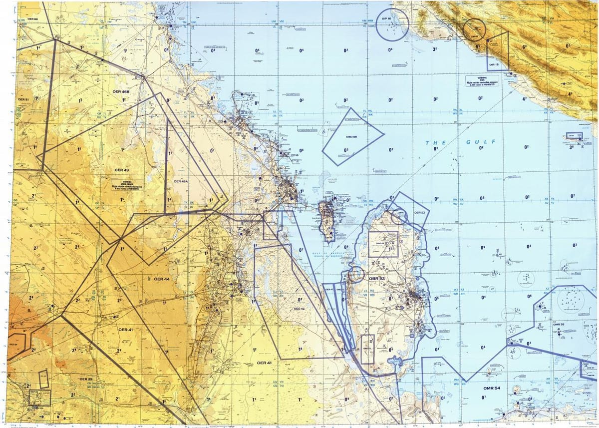 Kat jeyografik nan zòn nan katar