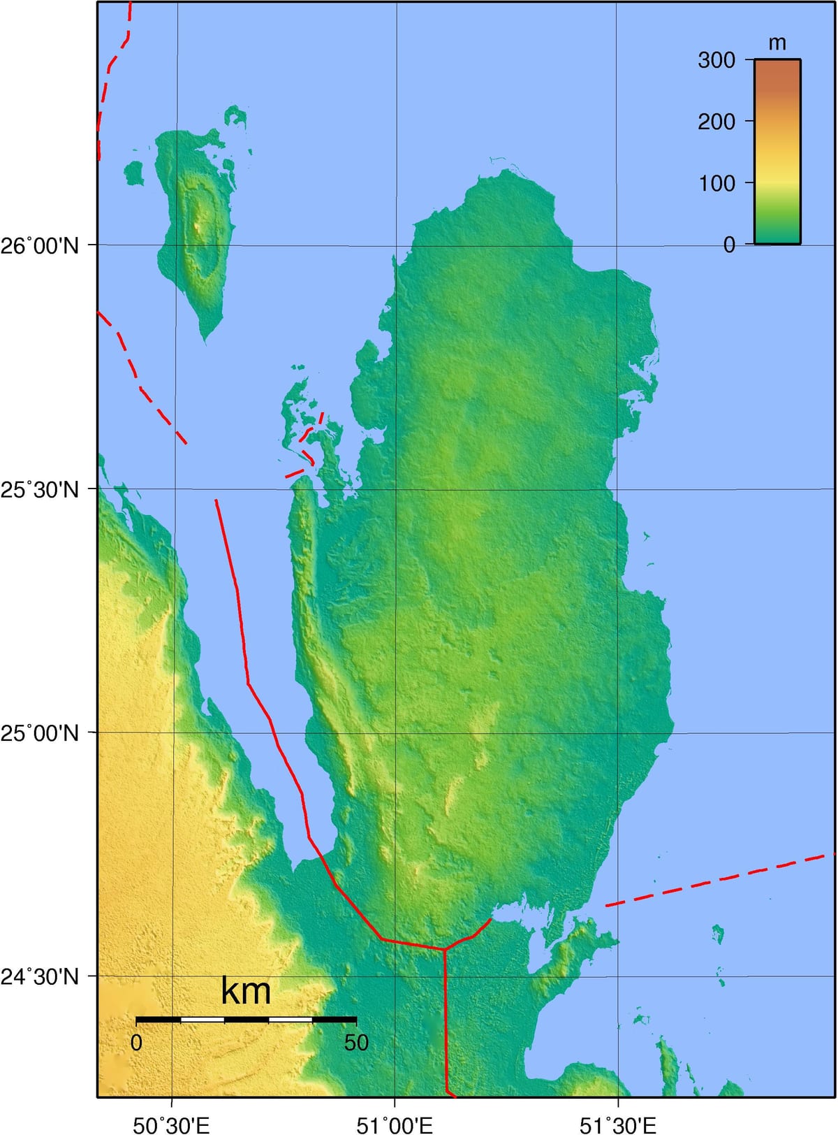 Kat jeyografik nan katar jewografi